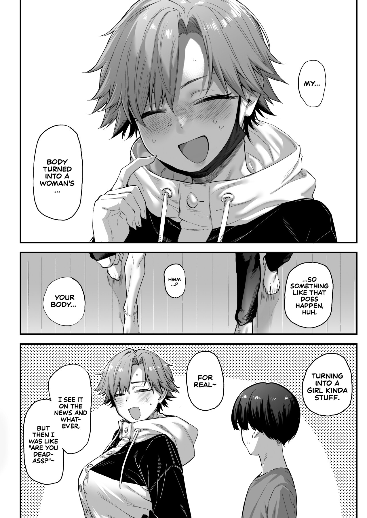 Hentai Manga Comic-I turned Into a Girl...-Read-5